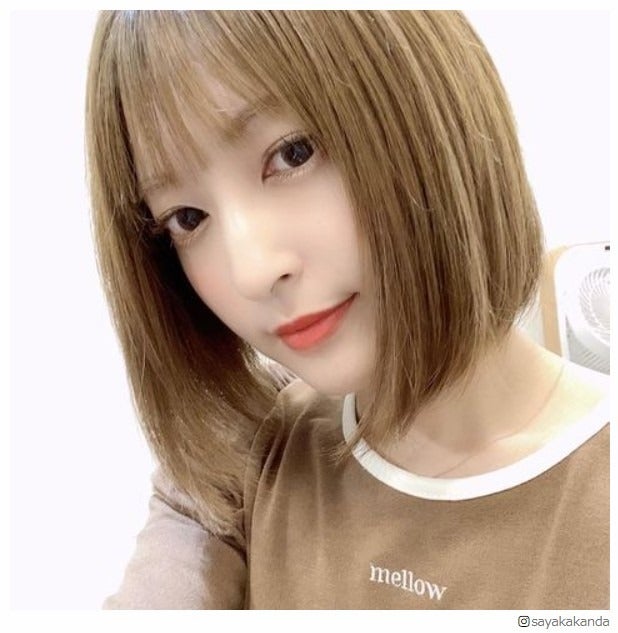 神田沙也加、エクステでボブヘアに「さやボブ最高」「美女すぎ」の声