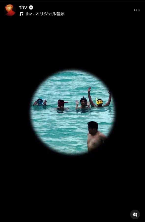 BTS・V Instagramより