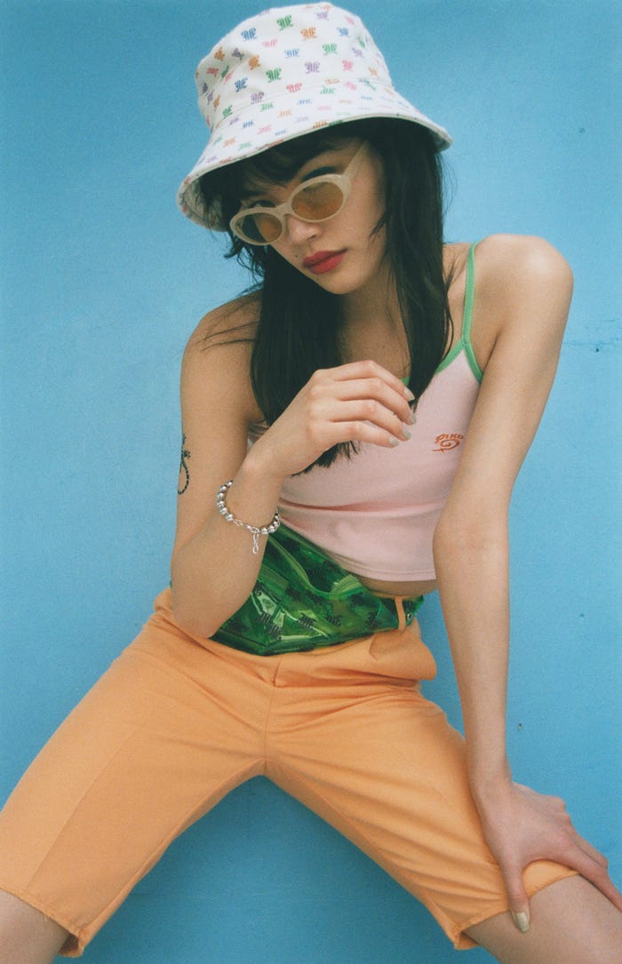 「jouetie」×「PIKO」コラボキャミ(提供写真)