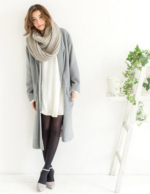 ロングチェスターコート「Re:EDIT by GALSTAR」6,298円（税込）／画像提供：Re:EDIT by GALSTAR