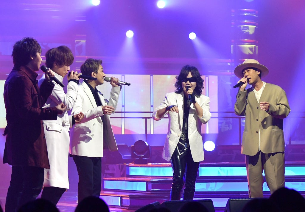 三浦祐太朗、貴水博之、ISSA、Toshl、川畑要（C）TBS