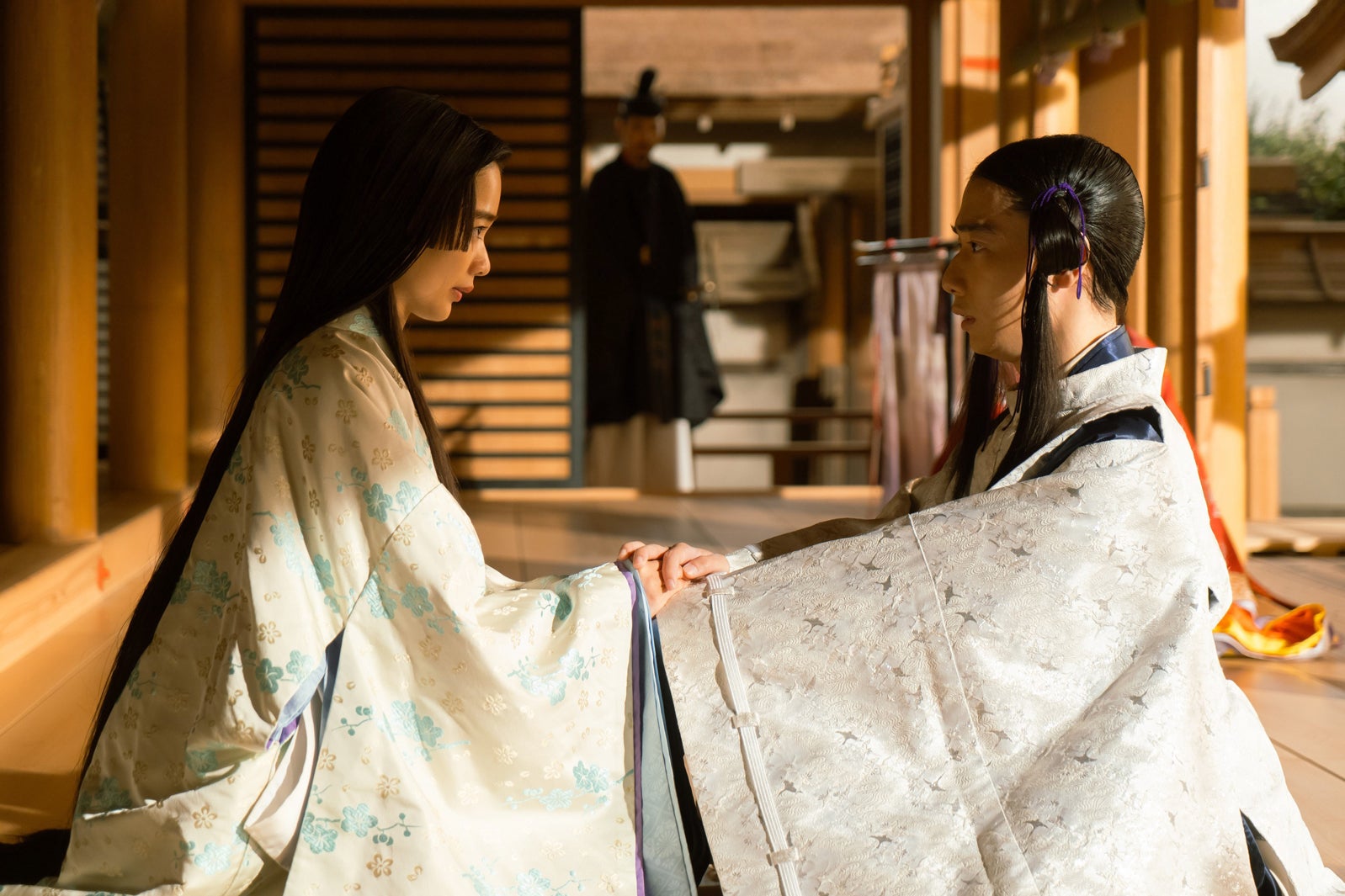 見上愛、片岡千之助「光る君へ」第39話（C）NHK