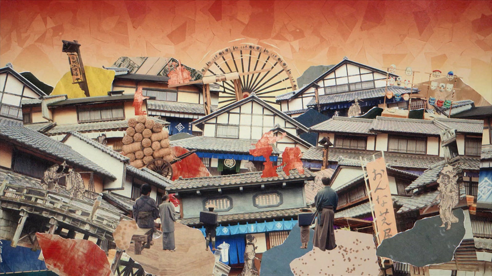 「べらぼう～蔦重栄華乃夢噺～」タイトルバック（C）NHK