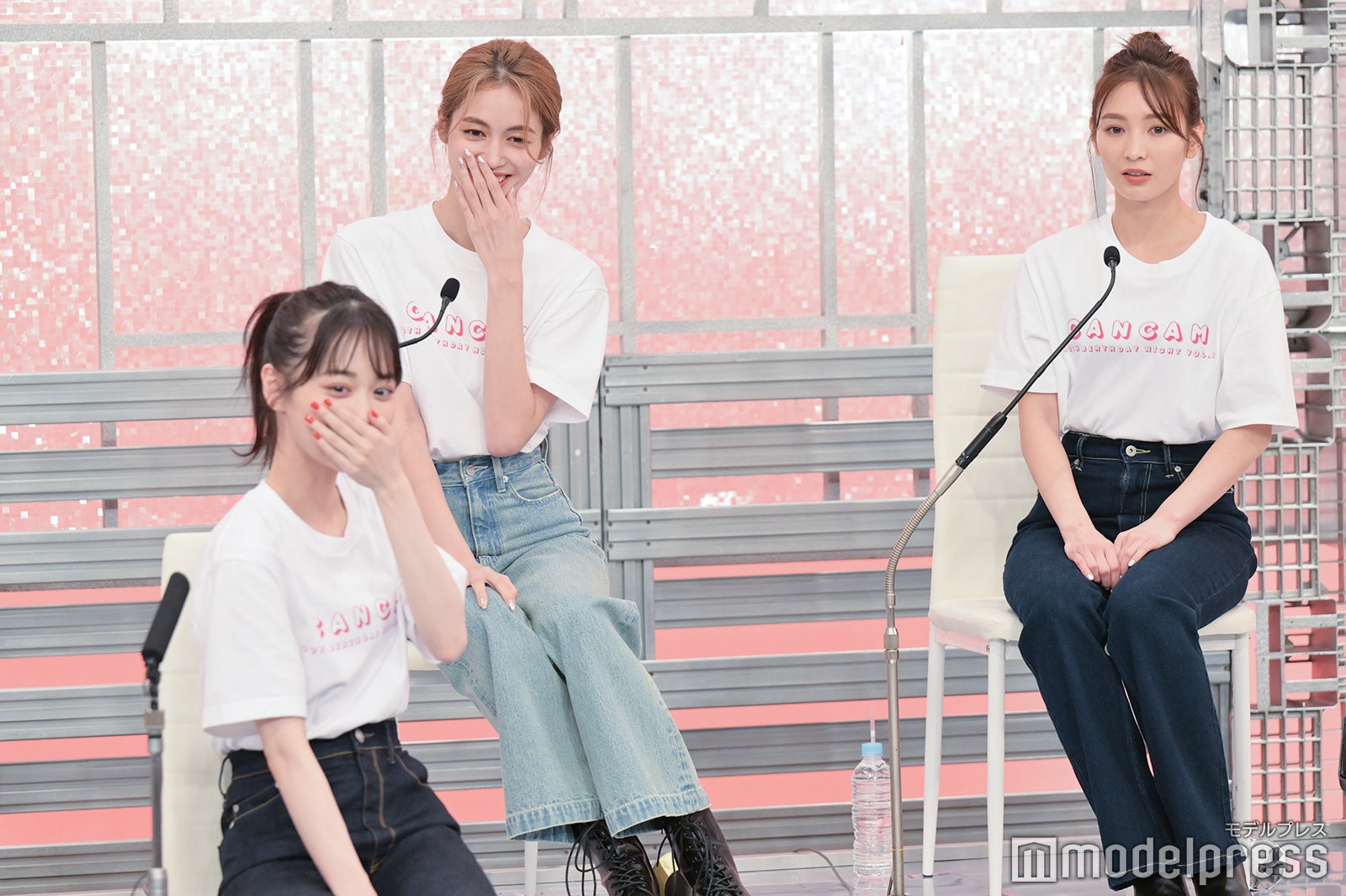 山下美月、楓、ほのか／「CanCam 40th Birthday Night Vol.2」イベント本編より（C）モデルプレス