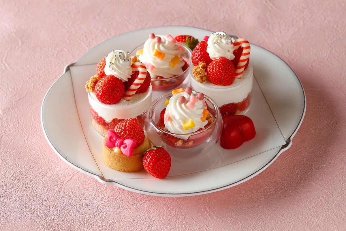 ストロベリー アフタヌーンティー／画像提供：マリオット・インターナショナル