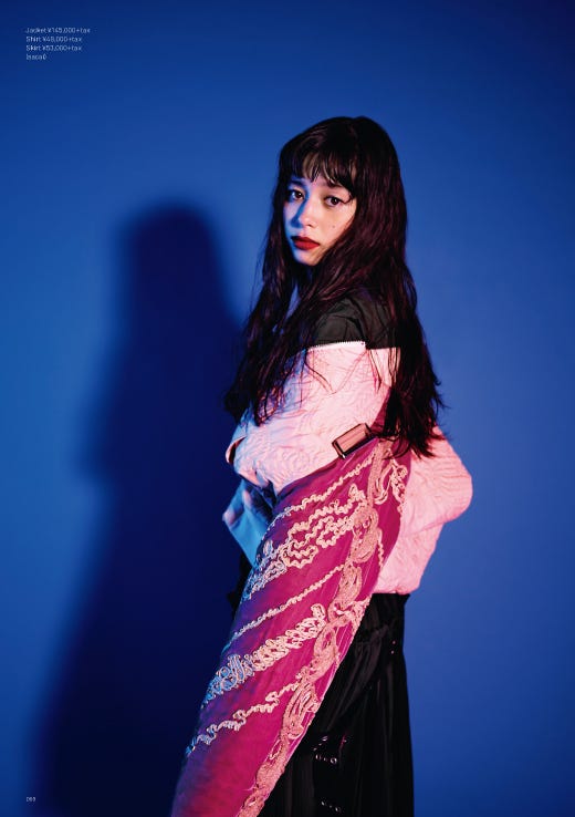 中条あやみ/「Mgirl2016-17AW」より(画像提供:MATOI PUBLISHING inc.)