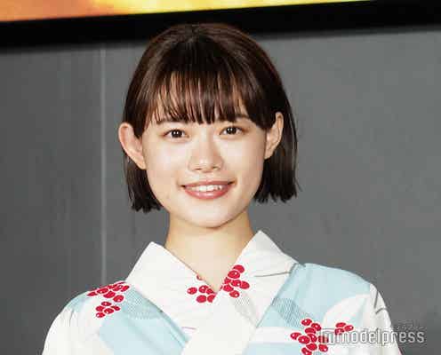 杉咲花、涼しげな浴衣姿でにっこり 願い事は「ちょっとでも涼しくなったら…」