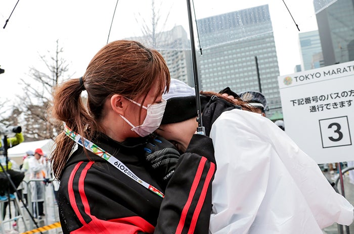東京マラソン2019の様子（提供写真）