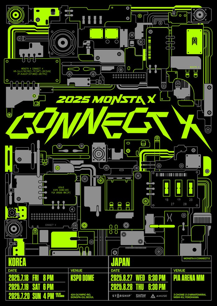 「2025 MONSTA X “CONNECT X”」(提供写真)