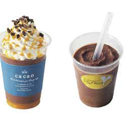 (左から)チョコっぺ756円、グラニータ540円/画像提供:三越伊勢丹ホールディングス