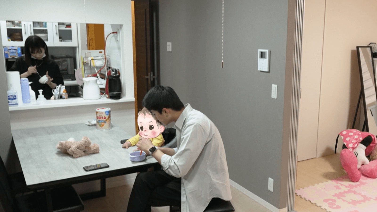 （奥から）重川茉弥、前田俊 （C）AbemaTV,Inc.