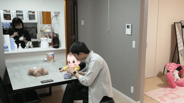 (奥から)重川茉弥、前田俊 (C)AbemaTV,Inc.