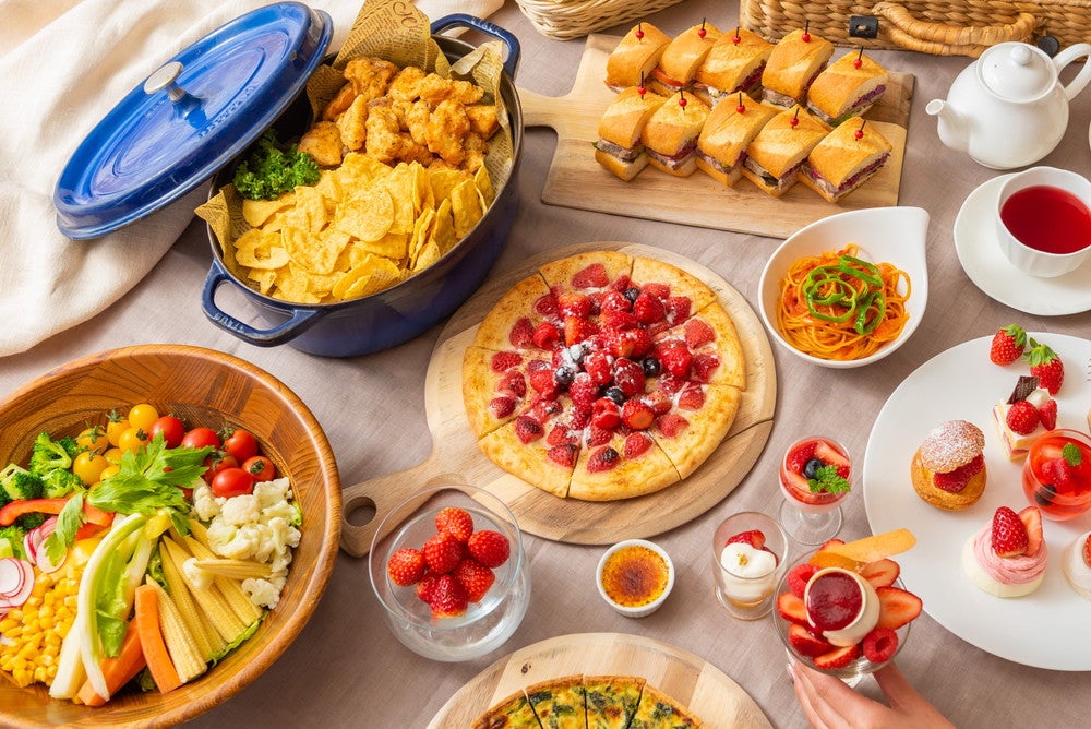 ストロベリースイーツブッフェ2021／画像提供：横浜ベイシェラトン ホテル＆タワーズ