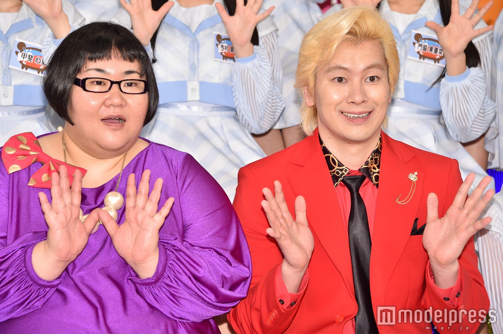 メイプル超合金（安藤なつ、カズレーザー） （C）モデルプレス