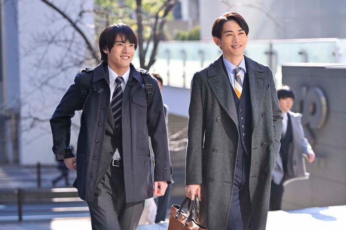 赤楚衛二、町田啓太(C)豊田悠/SQUARE ENIX・「チェリまほ THE MOVIE」製作委員会