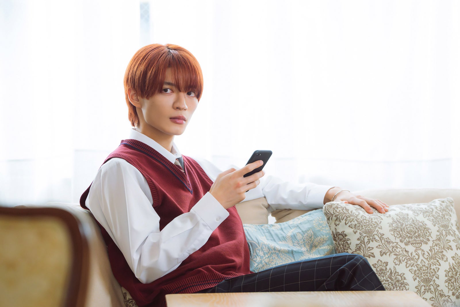 杢代和人「熱愛プリンス」第1話（C）青月まどか／「熱愛プリンス」製作委員会・MBS