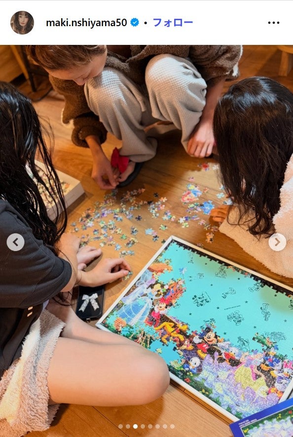 西山茉希Instagramより