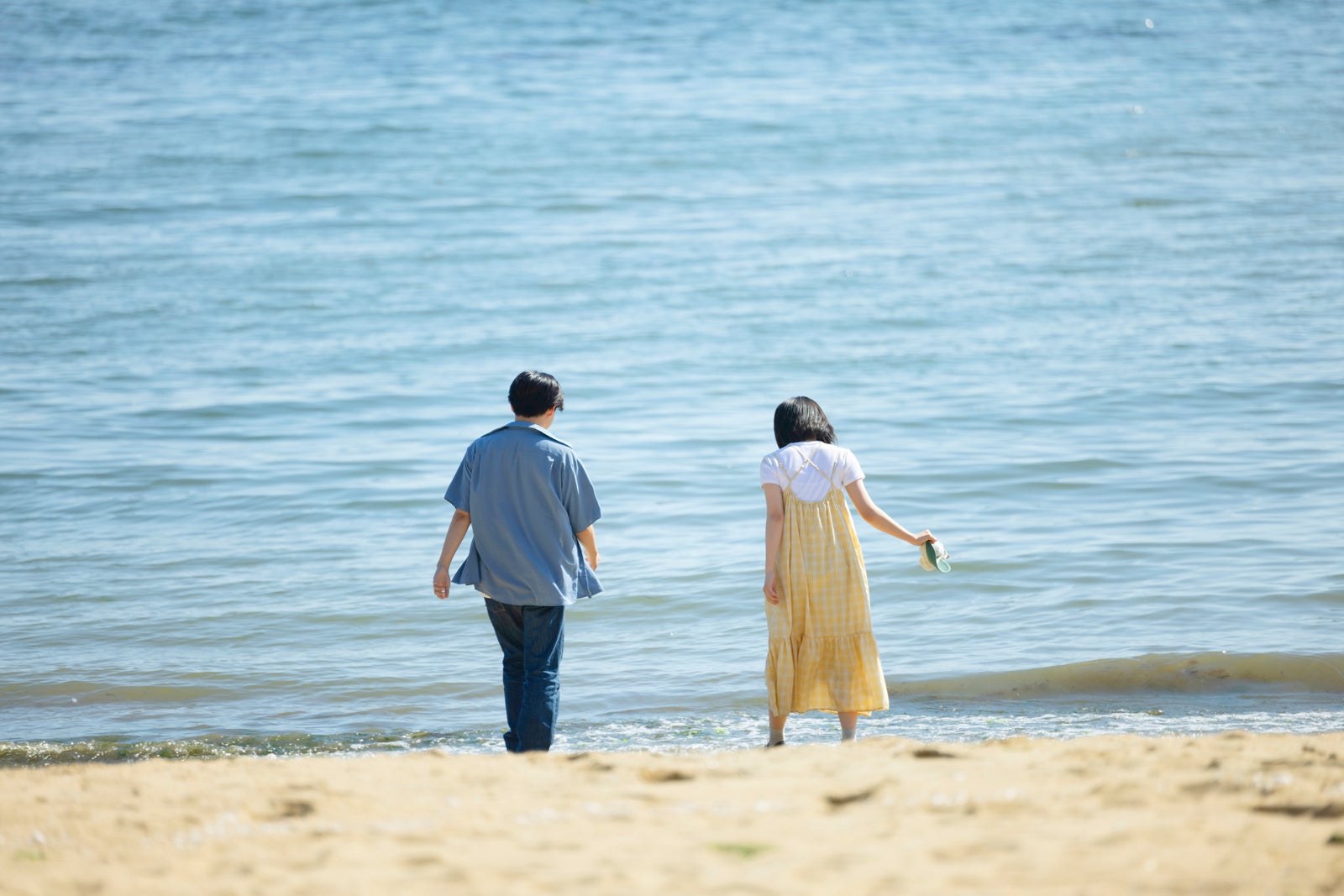 長尾謙杜、當真あみ（C）2025 映画「おいしくて泣くとき」製作委員会