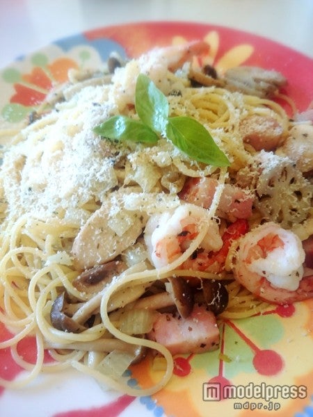 ワインに合う秋のオイルパスタ