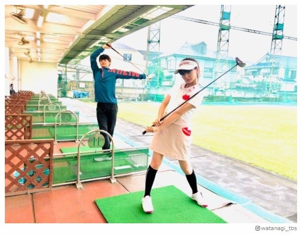 多部未華子＆瀬戸康史「わたナギ」ゴルフウェア姿の仲良しオフショット公開「可愛すぎて最高」の声