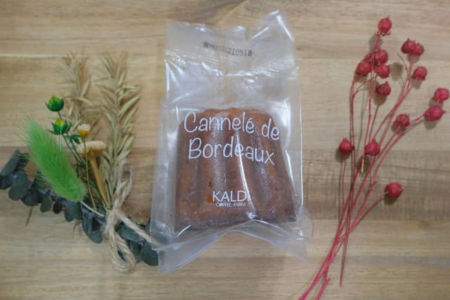 カルディのカヌレの正面画像