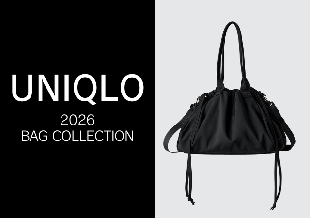 今年のメインバッグ、ユニクロでいいじゃん♡収納力おばけすぎる！毎日使える名品黒バッグ5連発