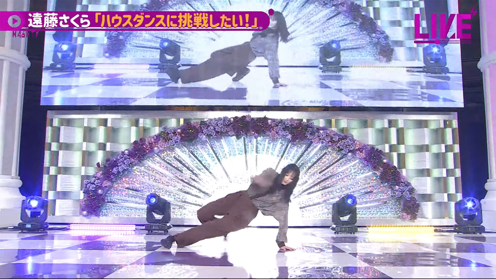 遠藤さくら／乃木坂46YouTubeチャンネル「乃木坂配信中」乃木坂46時間TVより