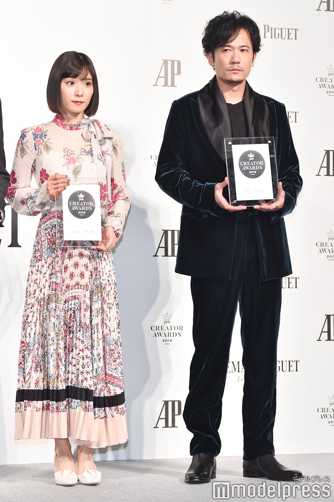 松岡茉優、稲垣吾郎 （C）モデルプレス