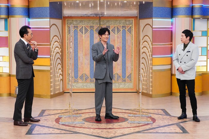 福澤朗、稲垣吾郎、今田耕司/「開運!なんでも鑑定団」(C)テレビ東京