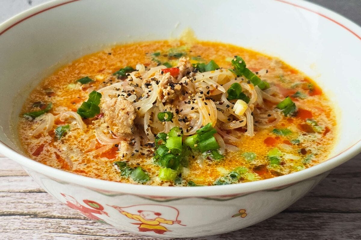 痩せ担々麺