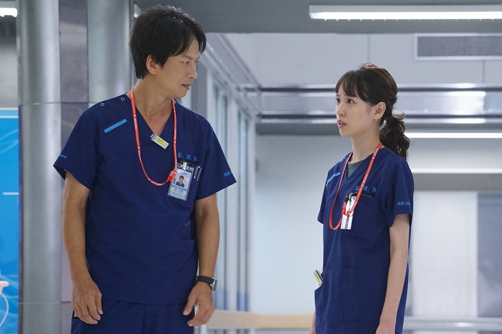 椎名桔平、戸田恵梨香／「コード・ブルー」第9話より（画像提供：フジテレビ）