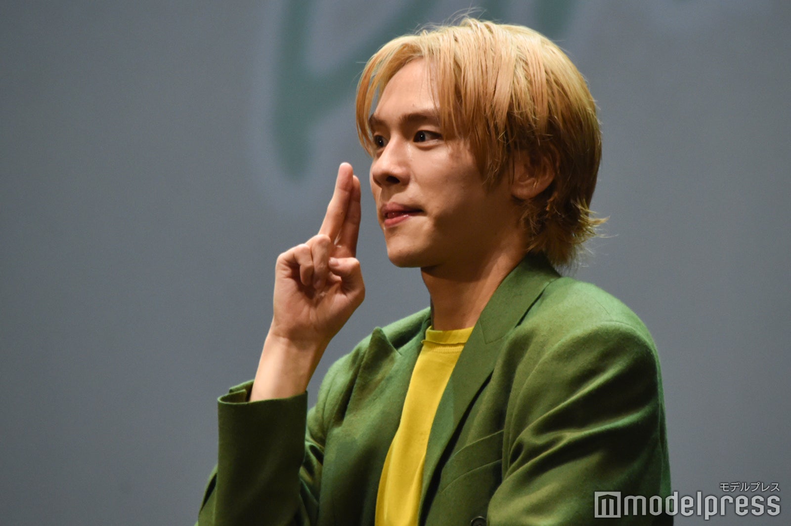 綱啓永のドラマ「恋愛のすゝめ」のマネをする山下幸輝「ホミパリ Twenty-2 Birthday Zepp Tour」（C）モデルプレス