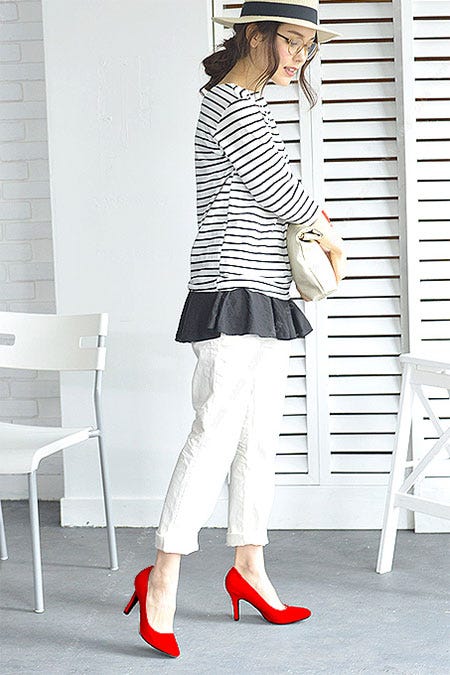 ゆったり履けるボーイフレンドデニムダメージ加工cocaオリジナル「coca」3,990円(税込)