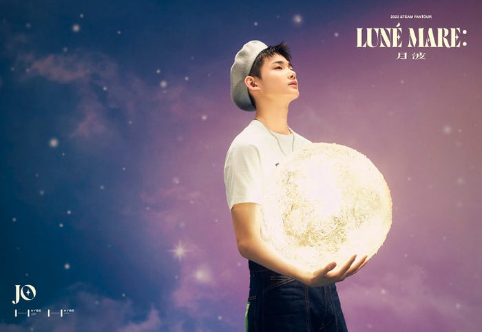 「2023 &TEAM FANTOUR LUNE MARE : 月波」ソロポスター/JO(C)HYBE LABELS JAPAN