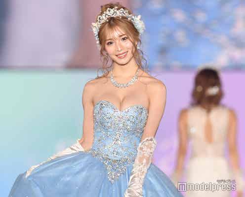 “今最も勢いがある”トップキャバ嬢・みゆう、圧巻オーラ&ゴージャスドレスで視線独占<関コレ2022S/S>
