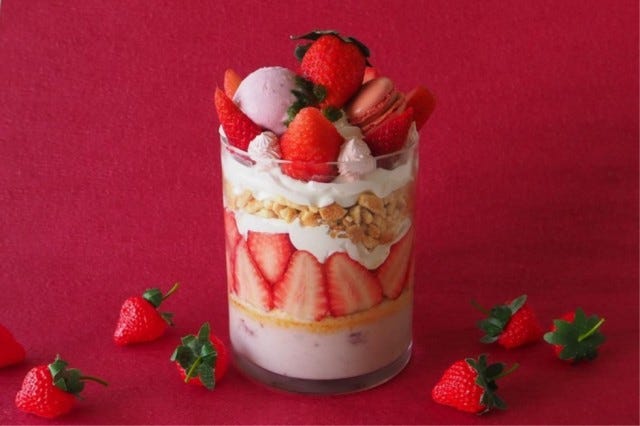 【期間限定】いちご“1パック丸ごと”使用♡