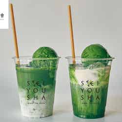 塩抹茶ラテ700円、抹茶ラテ700円/各種アイストッピング+350円/提供画像