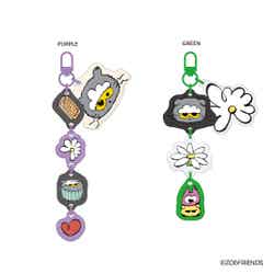 「カラーアクリルチャーム」(グリーン/パープル)各¥1,870(税込)(C)ZO&FRIENDS