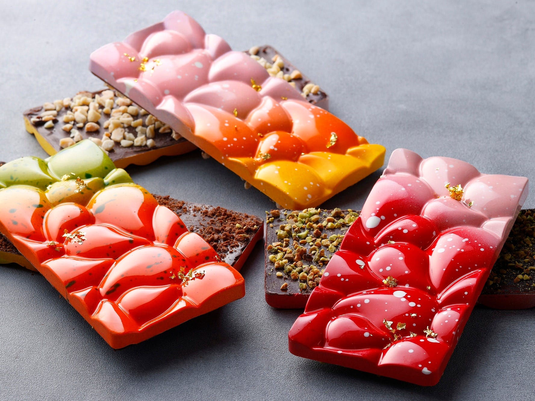 「タブレットアートショコラ」（ペッシュ／アグリューム／クール・ロゼ