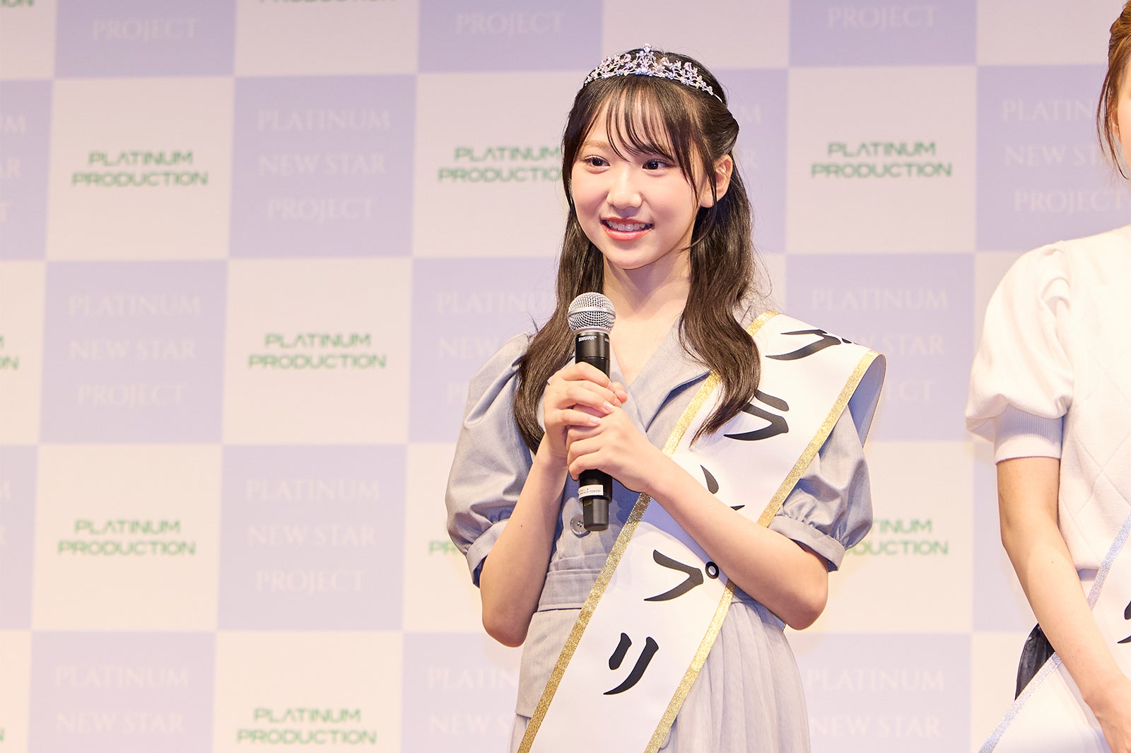 中学1年生・朝凪りおなさんがグランプリ プラチナムプロダクション次世代スター発掘オーディション開催