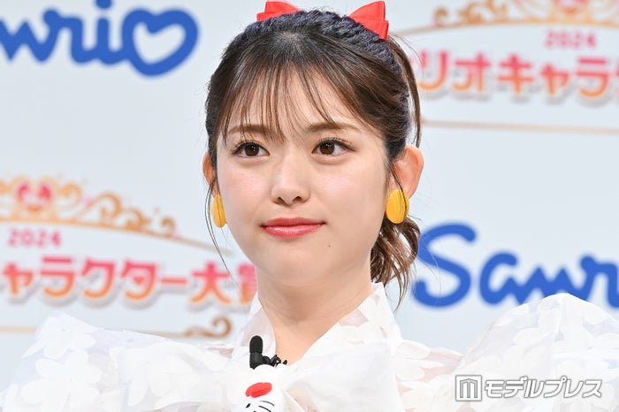 松村沙友理、サンリオキャラでアイドルユニット組むなら？「乃木坂46の公式カラーが紫だったんで…」