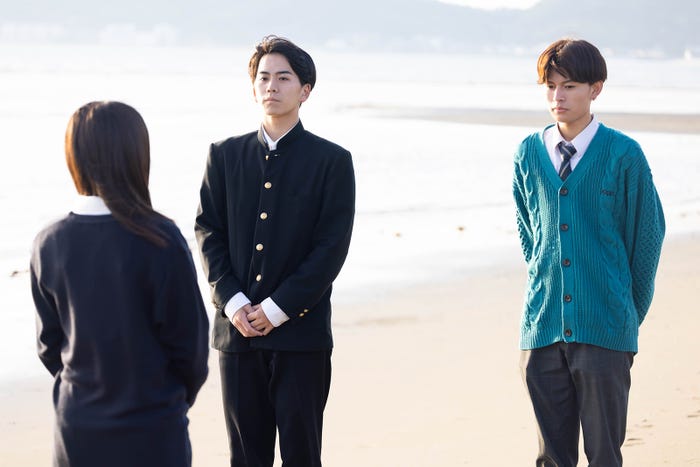 もえ、とおま、そら「今日、好きになりました。-皐月編-」最終話(C)AbemaTV, Inc.