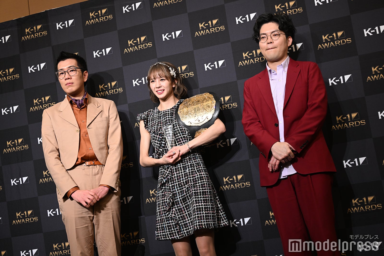 楢原真樹、菅原美優選手、出井隼之介（C）モデルプレス