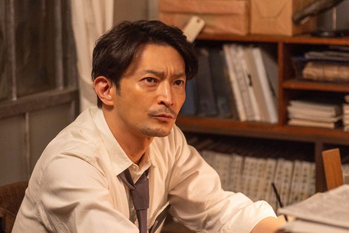 津田健次郎「あんぱん」第72話(C)NHK