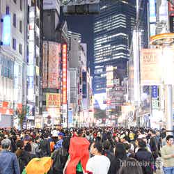 ハロウィンの渋谷の様子／2019年10月31日撮影（C）モデルプレス