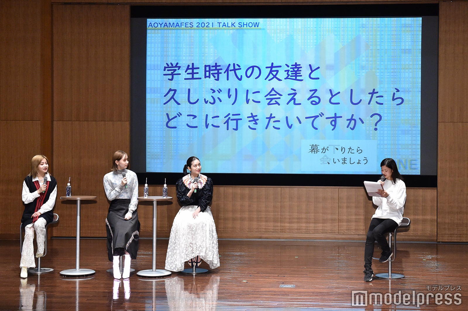 hibiki、筧美和子江野沢愛美 （C）モデルプレス