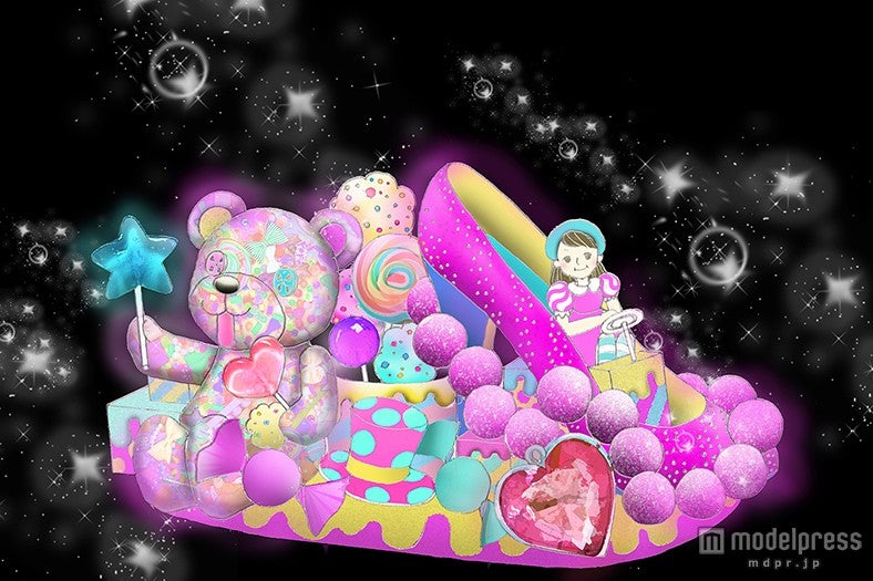 KAWAIIフロートイメージ（C）2015 SANRIO CO．，LTD．（C）Sebastian Masuda（C）’76，’15 SANRIO