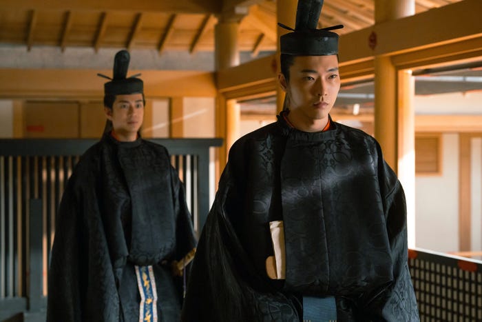三浦翔平、柄本佑「光る君へ」第19話(C)NHK