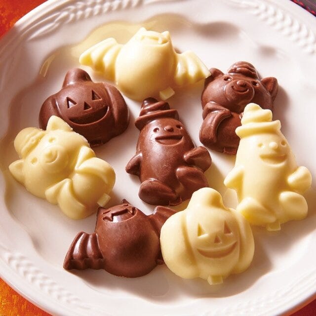 シャトレーゼ　ハロウィンいたずらおばけチョコ詰合せ