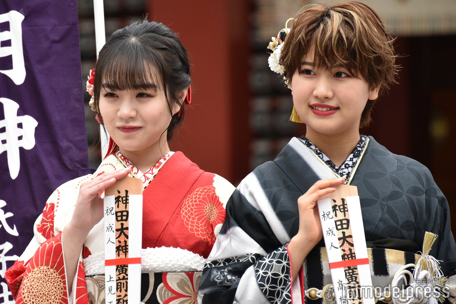 上見天乃、高橋彩香 （C）モデルプレス